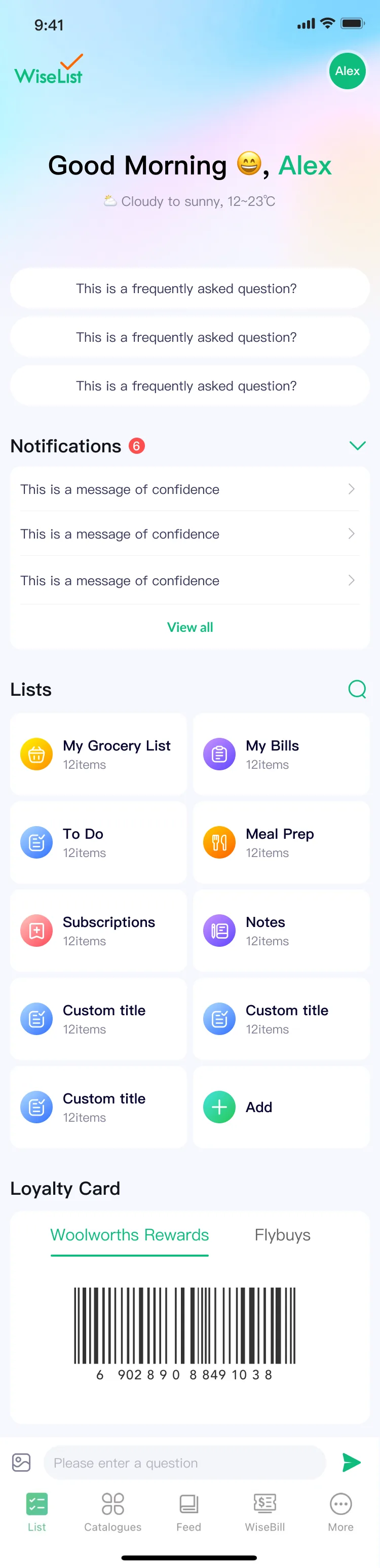 WiseList · 澳洲购物清单 截图 5
